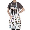 WZMPA Twilight Kitchen Apron Edward Cullen & Bella Swan Chef