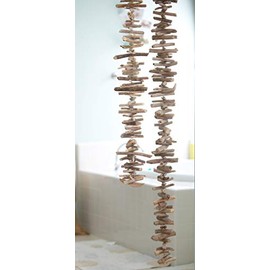 Natural Weathered Drift Wood Garland Decor (6ft)