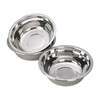 Waikhomes Deep Mixing Bowl, 6-Pack Serving Bowl Stainless Steel, Prep