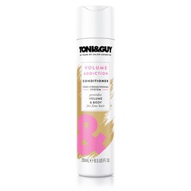3 x Toni & Guy Volume Addition Conditioner 250ml For Fine Hair Volume Conditioner