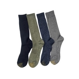 4 pares de calcetines para hombre, multicolor, talla de zapato 6-12.5 (multicolor, talla de zapato 6-12.5)