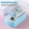 2 in 1 Nail Drill Bit Holder & Cleaner Brush