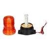 Strobe Rotate Beacon Light,Emergency Warning Light 30 LED Amber/Yellow 18W