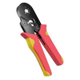 Afeld Elektro Crimping Pliers for Wire End Ferrules 0.25 mm² - 10 mm² Electricians Electricians Crimp Tool Self-Adjusting Crimping Pliers Power Tool