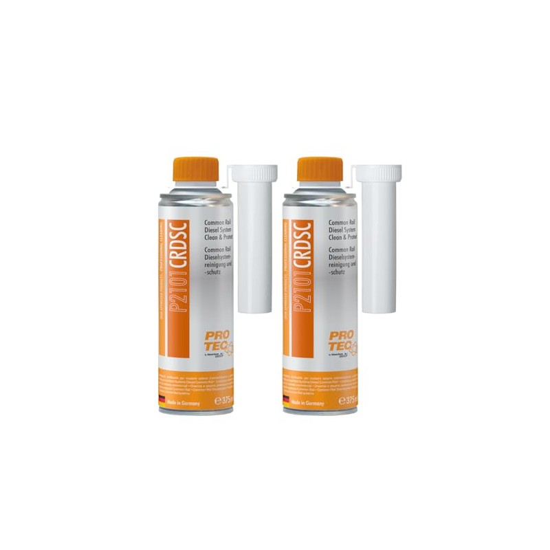 2 x 375 ml Common Rail Diesel System Clean and