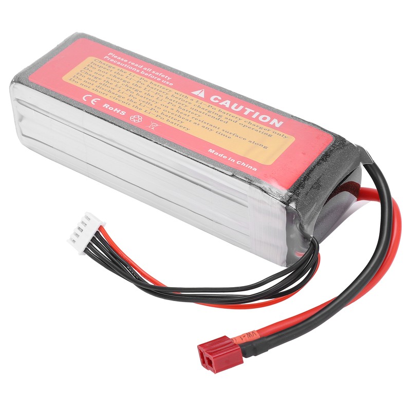 14.8V 5000mAh 40C Lipo Battery T Plug 4S Rechargeable Battery