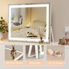 Gvnkvn Vanity Mirror with Lights, 15"× 11" LED Makeup Mirror,