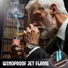 CUBARO Cigar Lighter with V Cutter, Punch, Draw Tool –