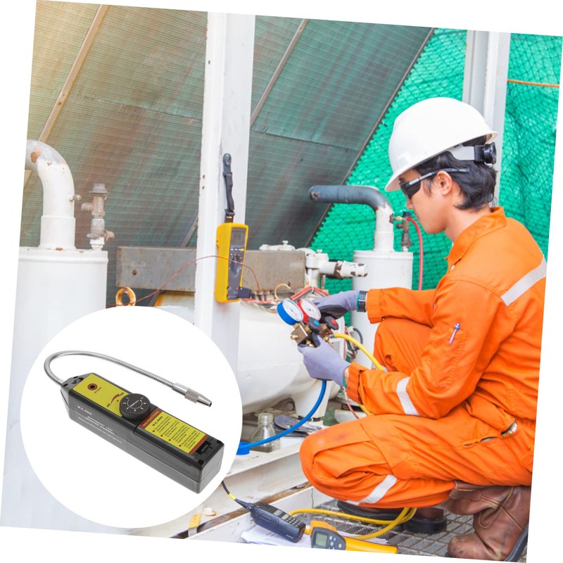 LIFKOME Leak Detector HVAC Tool Halogen Gas Tester with Rapid