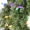 Brite Star 24in LED PRE-LIT Wreath, Multi