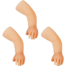 Jizlan 3 Pcs Little Hand Coin Disappeared Trick Tools Close-Up Magic Show Props Stylish and Popular Joke Magic Coins Disappear Gimmicks, Novelty Magic Kits