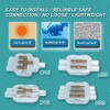 Waterproof Wire Connectors Quick Inserted IP68 Moisture Guard Weatherproof Single-core