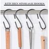 Bonsicoky 50PCS S Shaped Hooks 1 Inch Mini Ornament Storage