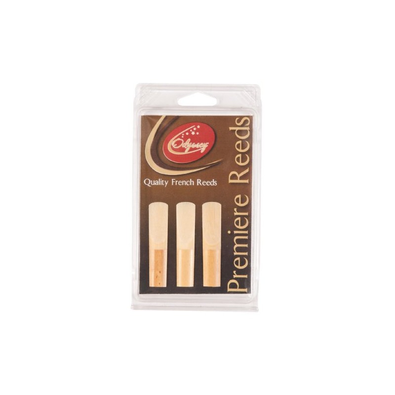 Odyssey Premiere Clarinet Reeds 1.5 (Pack of 3)