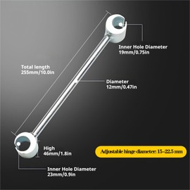 SZFUDIGO door hinge adjustment tool,19-23 mm round handle version standard specification heavy-duty commercial door hinge adjustment tool