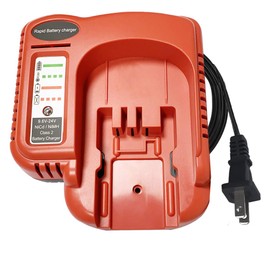UNGINO FSMVC BDCCN24 7.2V-24V Battery Charger for Black+Decker BDCCN24 BDFC240, for Black & Decker 18V 14.4V 12V 9.6V 24V NiCD&NiMH Battery HPB18 HPB14 HPB12 HPB24 Black Decker 18V Battery Charger…