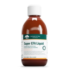 Genestra Brands - Super EFA Liquid - EFA Supplement to Support Cardiovascular, Brain, Eyes, and Nerves* - 200 ml Liquid - Natural Strawberry Flavour