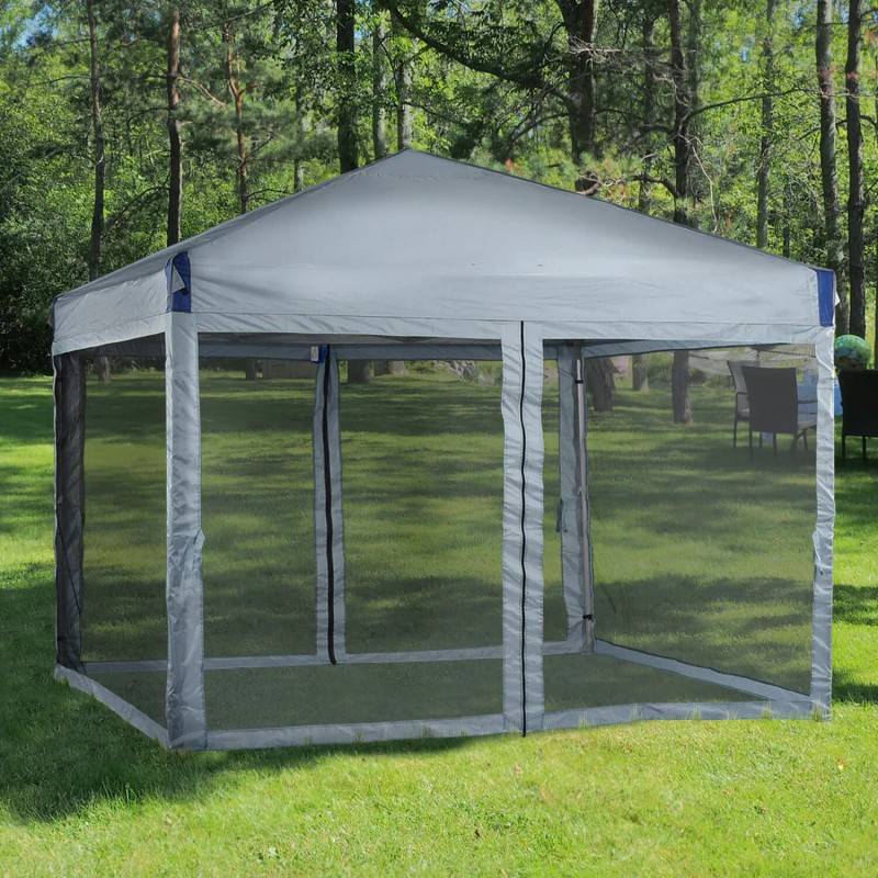 Aoodor 12'x12'/10'x10 - Gray, 10' x 10'