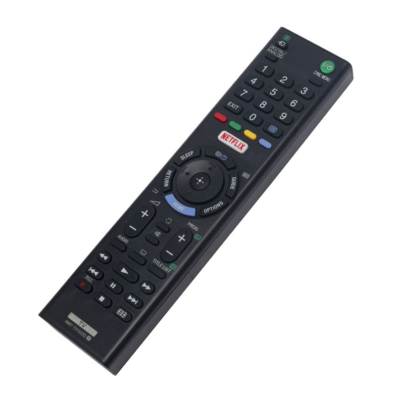 AULCMEET RMT-TX102D Replacement Remote Control Compatible with Sony 4K 3D