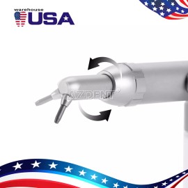 AZDENT Dental Alumina Air Abrasion Polisher Microetcher Sandblasting Gun 4 Hole