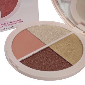 IT Cosmetics Celebrate Glow Face & Eye Palette Makeup Blush Bronzer Highlight