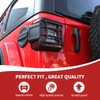 RAZPOY JL Tail Light Covers, Rear Light Lamp Guards Trim