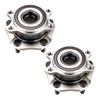 PHILTOP 2 PCS 513357 Front Wheel Bearing Hub Assembly for