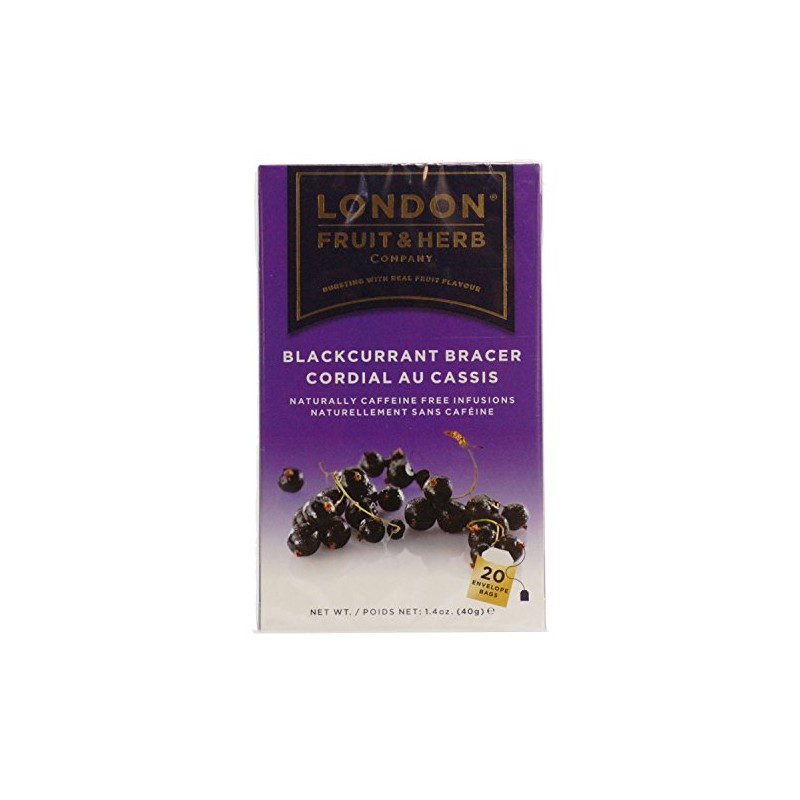 London Fruit & Herb Co Blackcurrant Bracer Fruit Tea 20
