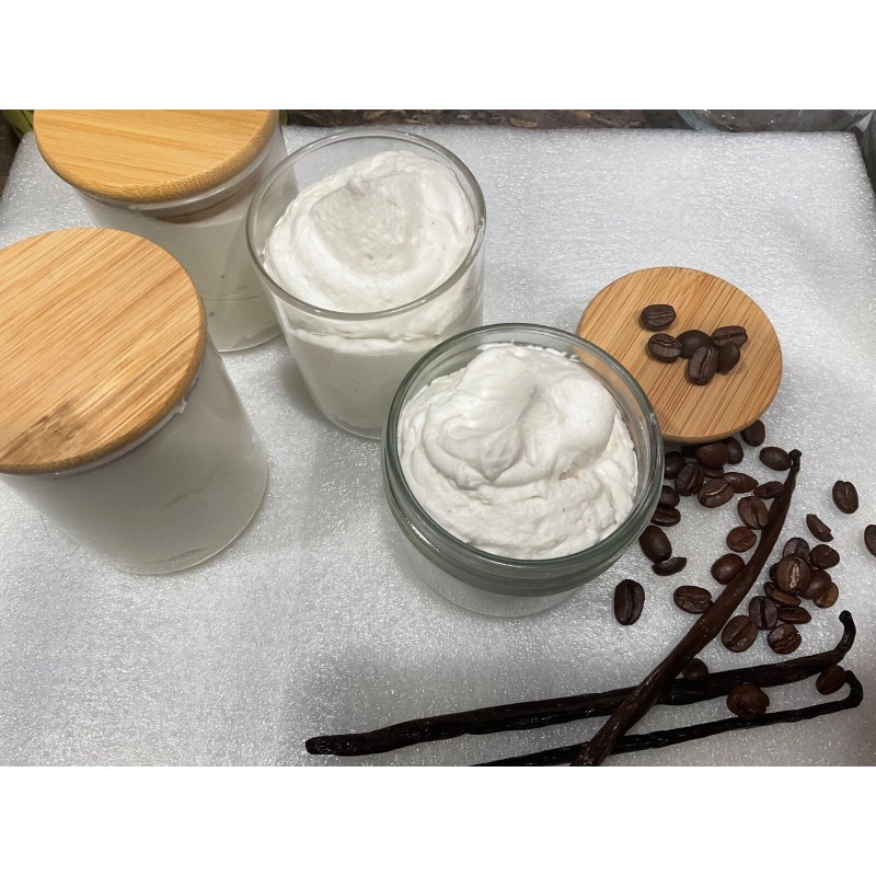 WNC Mountains Apothecary Coffee bean/Vanilla bean whipped Grass-fed beef tallow