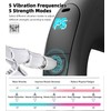 Heatable Fascia Ring Massager with 5 Modes / 5 Intensities,