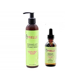 Mielle - COMBO DE ROMERO Y MENTA (CREMA Y ACEITE)
