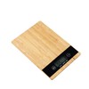 Food Scale Electronic Scale, LED Display Cooking Scale Bamboo Kitchen