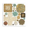 Stamperia International Pop Up Kit-Klimt-Explosion Box, Various, 10x15 cm