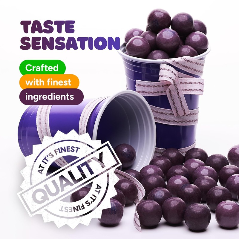 Gumballs for Gumball Machine - 1 Inch Large Gumballs -