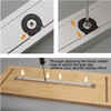 Aluminium Alloy Miter Bar, Slider Table Saw Gauge Rod T-Slot