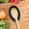 OGGI Spooner Ceramic Spoon Rest- Spoon Rest for Stove Top,