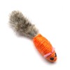 Sisal Mouse Cat Toy Rabbit Fur Tail - 3 pk