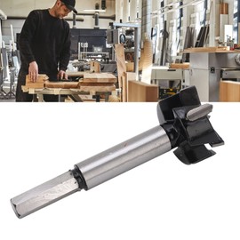 Brocas Para Madera, Avellanador Para Madera, Broca Forstner de 3 flautas, broca perforadora de carburo cementado de 40mm para carpintería Broca Para Agujeros Forstner