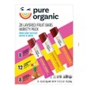 Pure Organic Layered Fruit Bars, Variety Pack, 0.63 oz, 28-count