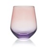 Mikasa Chroma Set of 4 Stemless Wine Glasses, 13 Ounce,