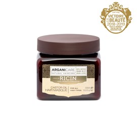 Arganicare Ricin Rizinusöl-Haarmaske mit Arganöl 500 ml