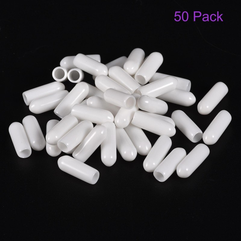 sourcing map Pack of 50 1/8 Inch 3.5 mm Protector