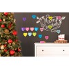 Heart Sticky Notes 3x3 in, 8 Pads, Super Cute Bright