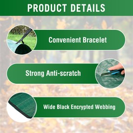 CAMPFIRE 2 Pack 53 Gallon Reusable Yard Waste Bags, Collapsible Dustpan-Type Garden Leaf Bags For Lawn Debris,Leaf Collector,Lawn And Leaf Trash Bags