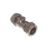 15MM ISOLATING BALL STOP VALVE COMPRESSION JOINT CP ( pack of 2 )