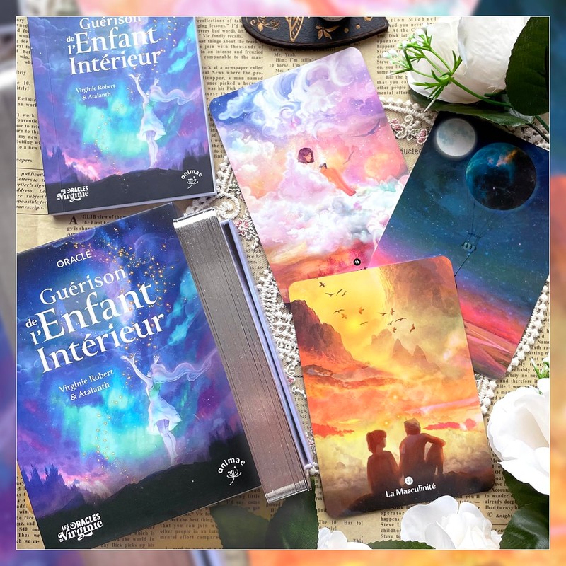 [Genuine] Inner Child's Healing Oracle [Meaning of Oracle Cards] Japanese