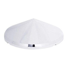 GG Grand General 40149 Chrome ABS Cone Hub Cap for Axle Cover