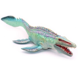 Higherbros Mosasaurus Shark Toys with Openable Jaws 11" Ocean World Realistic Marine Animal Creature Action Figure, Great for Bath Toys, Birthday Gifts for Kids