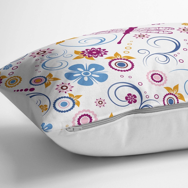 Le Jardin du Lin Cushion Covers, Cotton, Multicoloured, 35 x