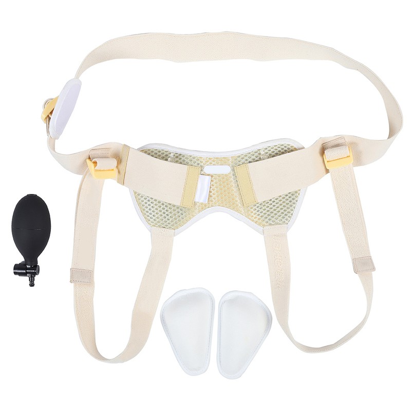 Inguinal Hernia Belt Groin Support Inflatable Hernia Bag for Adult